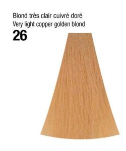 Coloration crème 26 Blond Très Clair Cuivré Doré, pièce
